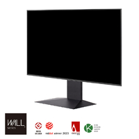 ナカムラ 50～100インチ対応 WALLテレビスタンドV4 EQUALS・WALLシリーズ サテンブラック WLTVJ5119