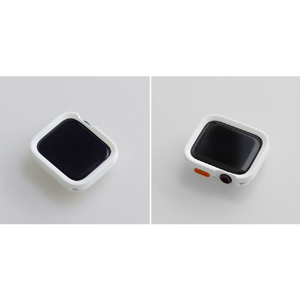 WEARPLANET Apple Watch 41/40mm用FLUFFY POT ソフトケース マット ホワイト WP26956-イメージ8