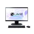 NEC 23．8型スタンダードデスクトップ LAVIE A23 ファインブラック PC-A2335LAB2