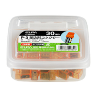 エルパ 差込形コネクターP-3 30個入り P-3B30P