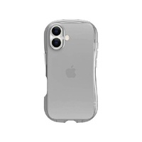 グルマンディーズ iPhone17用クリスタルクリアケース スモーク GMD-33SK