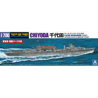 アオシマ 1/700 日本海軍 特殊潜航艇母艦 千代田 1/700 ウォーターライン No.549 AWL549ﾁﾖﾀﾞN