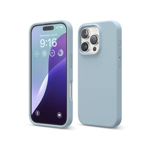elago iPhone16Pro用シリコンケｰス スカイブルー EL_IPRCSSCS3_SB-イメージ2