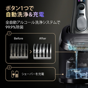 ブラウン シリーズ9 Pro+ マットブラック 9680CC-イメージ11