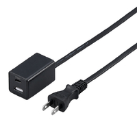 ヤザワ スイッチ付USBタップPD20W黒2m H5212PD20BK