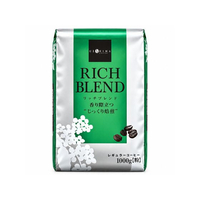 ウエシマコーヒー リッチブレンド 1kg F972354