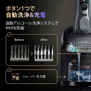 ブラウン シリーズ9 Pro+ シルバー 9657CC-イメージ10