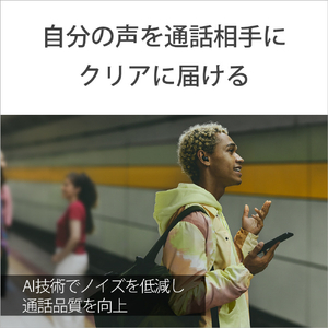 SONY ワイヤレスノイズキャンセリングステレオヘッドセット LinkBuds Fit ピンク WF-LS910N P-イメージ9