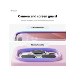 elago iPhone16Pro用シリコンケｰス ホットピンク EL_IPRCSSCS3_HP-イメージ6