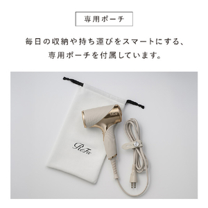 MTG ヘアドライヤー ReFa BEAUTECH DRYER SE W ホワイト RE-DU-02A-イメージ12