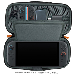 キーズファクトリー ハードケース for Nintendo Switch 2 ブラック WHC0011-イメージ5