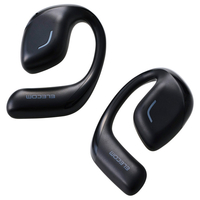 エレコム オープンイヤー型ワイヤレスヘッドフォン スモーキーブラック LBT-OWS01BK