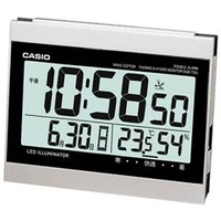 カシオ 目覚まし電波時計 シルバー DQD-720J-8JF