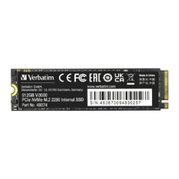 Verbatim 内蔵SSD NVMe PCIe Gen3．0x4 PCIe3．0 Vi3000シリーズ 512GB 49374-J