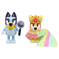タカラトミー ブルーイなかよしフィギュアセット クイーンビンゴとブルーイ ﾌﾞﾙ-ｲﾅｶﾖｼﾌｲｷﾞﾕｱｸｲ-ﾝﾋﾞﾝｺﾞ