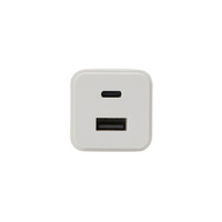 クオリティトラストジャパン PD35W対応 Type-C 1ポート/USB 1ポート ACアダプタ ホワイト QU-0201WH